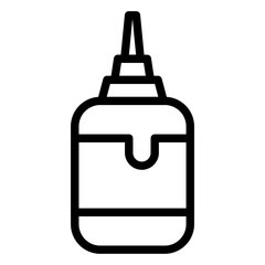 Fototapeta premium Wood Glue Vector Design Icon Style
