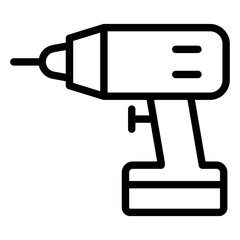 Power Tool Vector Design Icon Style