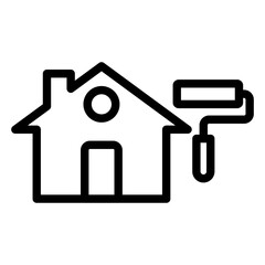 Exterior Maintenance Vector Design Icon Style