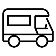 RV Insurance Vector Design Icon Style