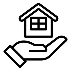 Homeowners Insurance Vector Design Icon Style