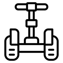 Segway Rental Vector Design Icon Style