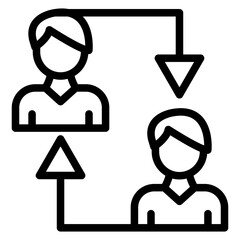 Peers Vector Design Icon Style