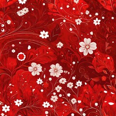 seamless floral background