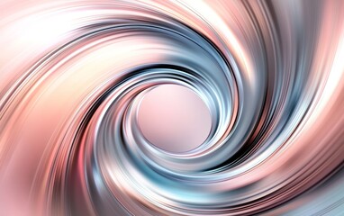 Fototapeta premium Holographic swirl background, soft pastel tones with fluid movement, glossy and smooth surface, modern and surreal texture