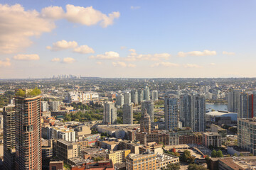 Fototapeta premium Vancouver city from above