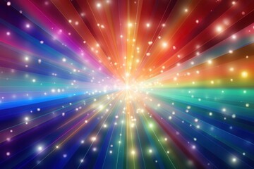 Fototapeta premium Rainbow light backgrounds abstract.