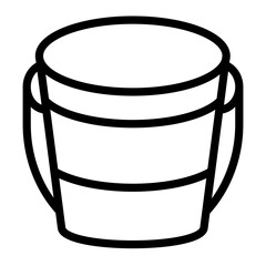Ore Bucket Vector Design Icon Style