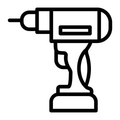 Drill Vector Design Icon Style