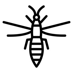 Thrip Trap Vector Design Icon Style