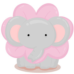 Flower elephant 