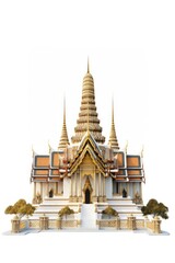 Wat Pho architecture building pagoda.