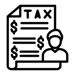 Taxpayer Rights Vector Design Icon Style