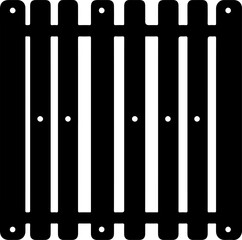 Stylized Black and White Wooden Plank Background
