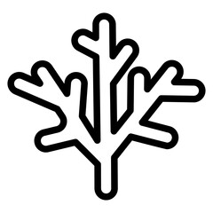 Coral Vector Design Icon Style