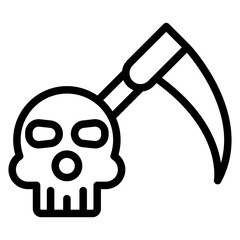 Angel of Death Vector Design Icon Style