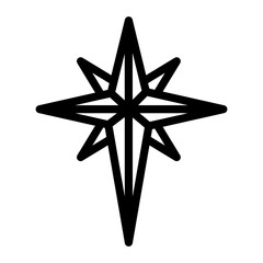 Star Vector Design Icon Style