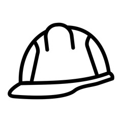 Engineer Hard Hat Vector Design Icon Style