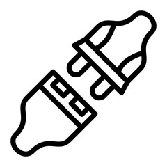 Connection Vector Design Icon Style