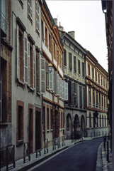 Street of Toulouse, historic city