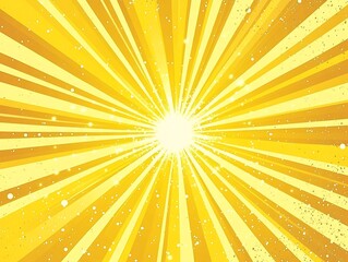 Abstract sunburst patterns in shades of yellow, resembling rays of sunlight or energy bursts