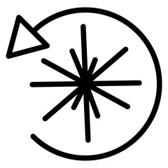 Recovery Radiance Vector Design Icon Style