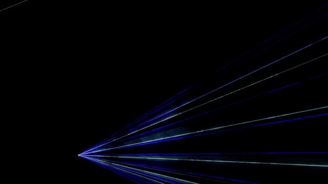 dark background with neon laser lines