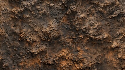 Brown surface soil texture detailed of sandstone nature background