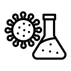 Virology Vector Design Icon Style