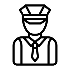 Patho Pilot Vector Design Icon Style