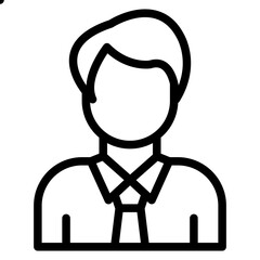 Manager Master Vector Design Icon Style