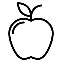 Apple Vector Design Icon Style