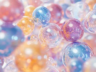 Vibrant Bubbles Cluster