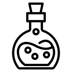 Potion Vial Vector Design Icon Style