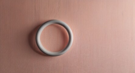 Light peach linen weave texture on plain white background