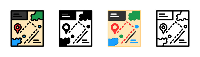 Set of Navigation Icon