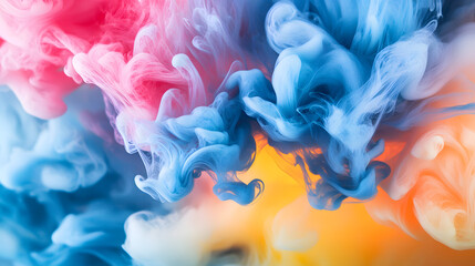 Fototapeta premium Swirling Ink Flow