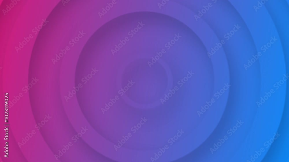 Aufkleber circle abstract with gradient background. 4k motion animation. seamless looped animated background.