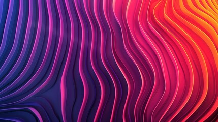 Fototapeta premium Neon Swirl Fusion, a vibrant display of swirling patterns in a gradient blend of neon colors, exuding an energetic and futuristic atmosphere, perfect for modern design projects.
