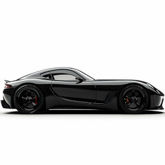 Naklejka premium sports car isolated