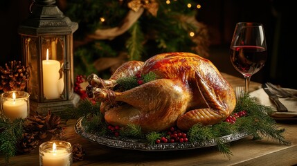 The Festive Roast Turkey.