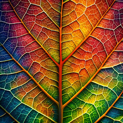 Obraz premium free photo abstract autumn beauty in multi colored