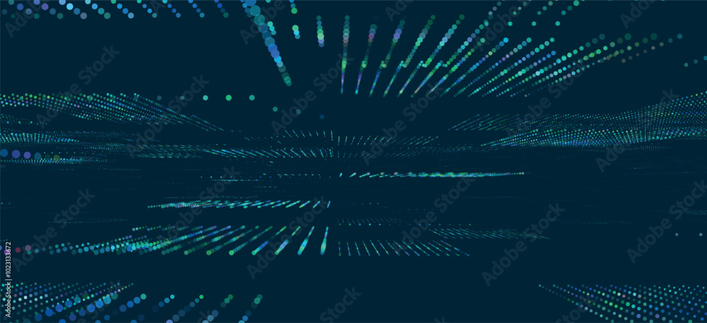 Poster abstract digital background. data flow information. digital communication concept. science technolog