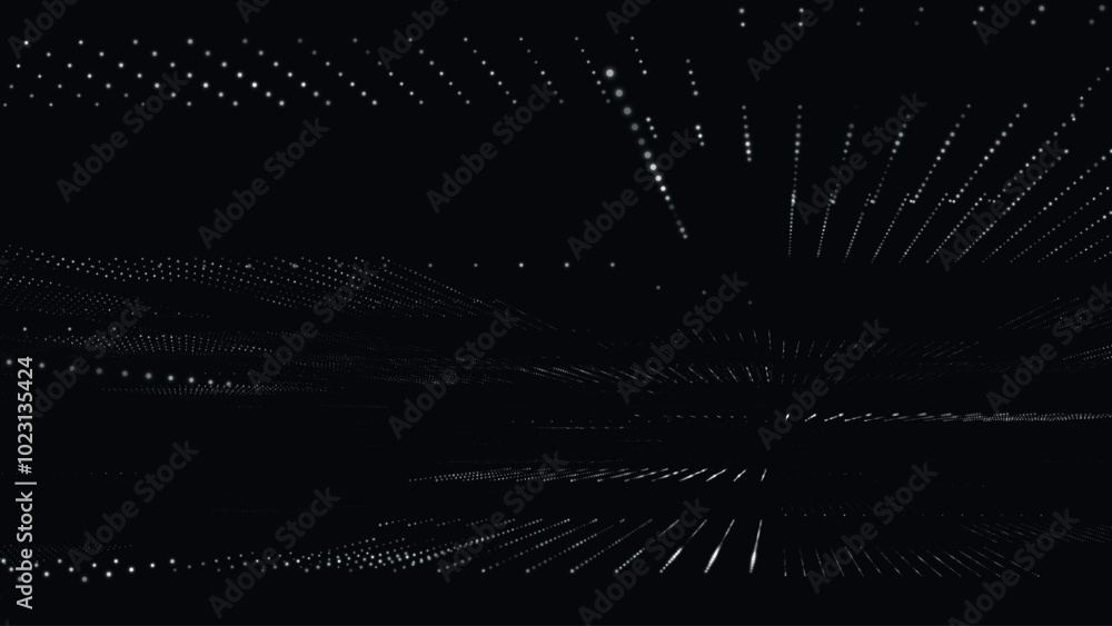 Poster abstract digital background. data flow information. digital communication concept. science technolog