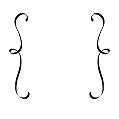 Text square brackets. Square bracket icon