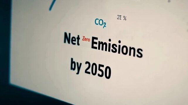 Net Zero Emissions by 2050 - Environmental Sustainability Goal
