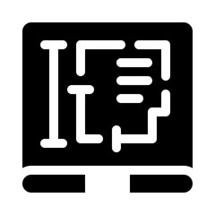 Blueprint Icon glyph icon