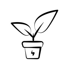 energy infused plant