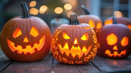 Fototapeta premium Halloween Celebration with Kids and Cultural Fusion