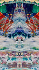 Abstract background wallpaper. Ethnic pattern. Mixtures of oil paint. Trendy hand painting canvas. Wall decor and Wall art prints Idea. 3D Texture. Art object